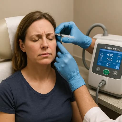 تزریق بوتاکس برای درمان میگرن مزمن و اسپاستیسیتی عضلات